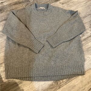 Men’s loft grey crewneck sweater